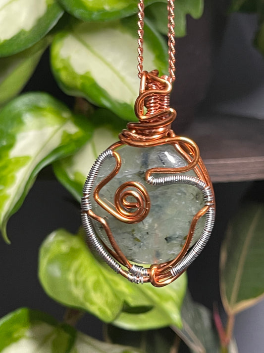 Prehnite Full Moon